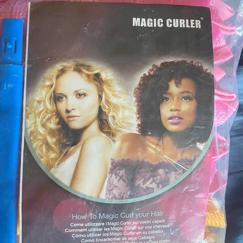 Pink Hair Styling Tool